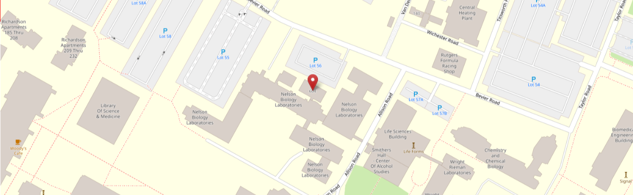 Nelson Biology Labs. 604 Allison Road. Piscataway, NJ 08854-8082